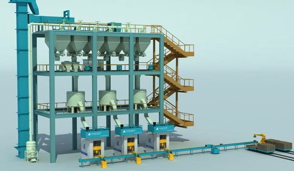refractory automatic production line,refractory material automatic production line