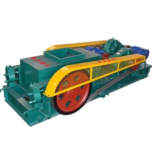 Double roller crusher machine