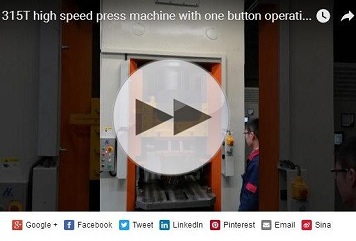 315 servo control press machine