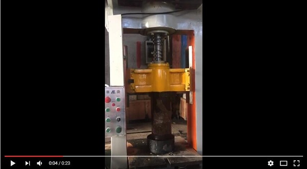 blow testing for 30 ton press machine