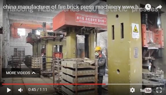 refractory press machine