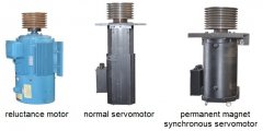 What kind of motor used for NC servo press machine?