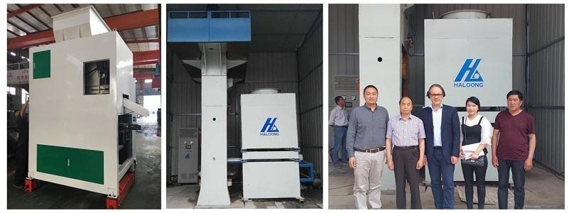 Customer Site for Automatic Weighing and Feeding Machine 