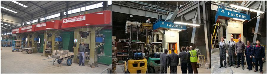  315T Power Press Machine,Customer Site
