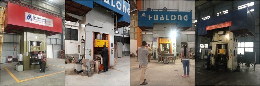 1000T Power Press Machine,Customer Site