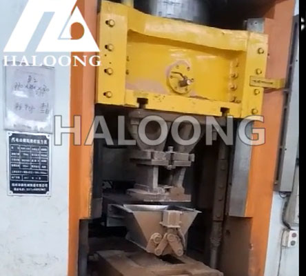 Automatic weighing and feeding machine customer’s site