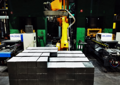  Daily repair and maintenance of refractory brick press