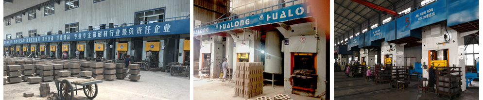 automatic firebrick production line