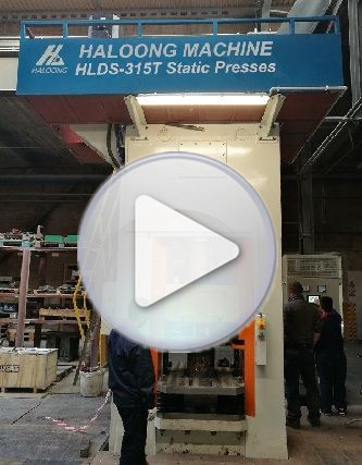  315T Power Press Machine Video